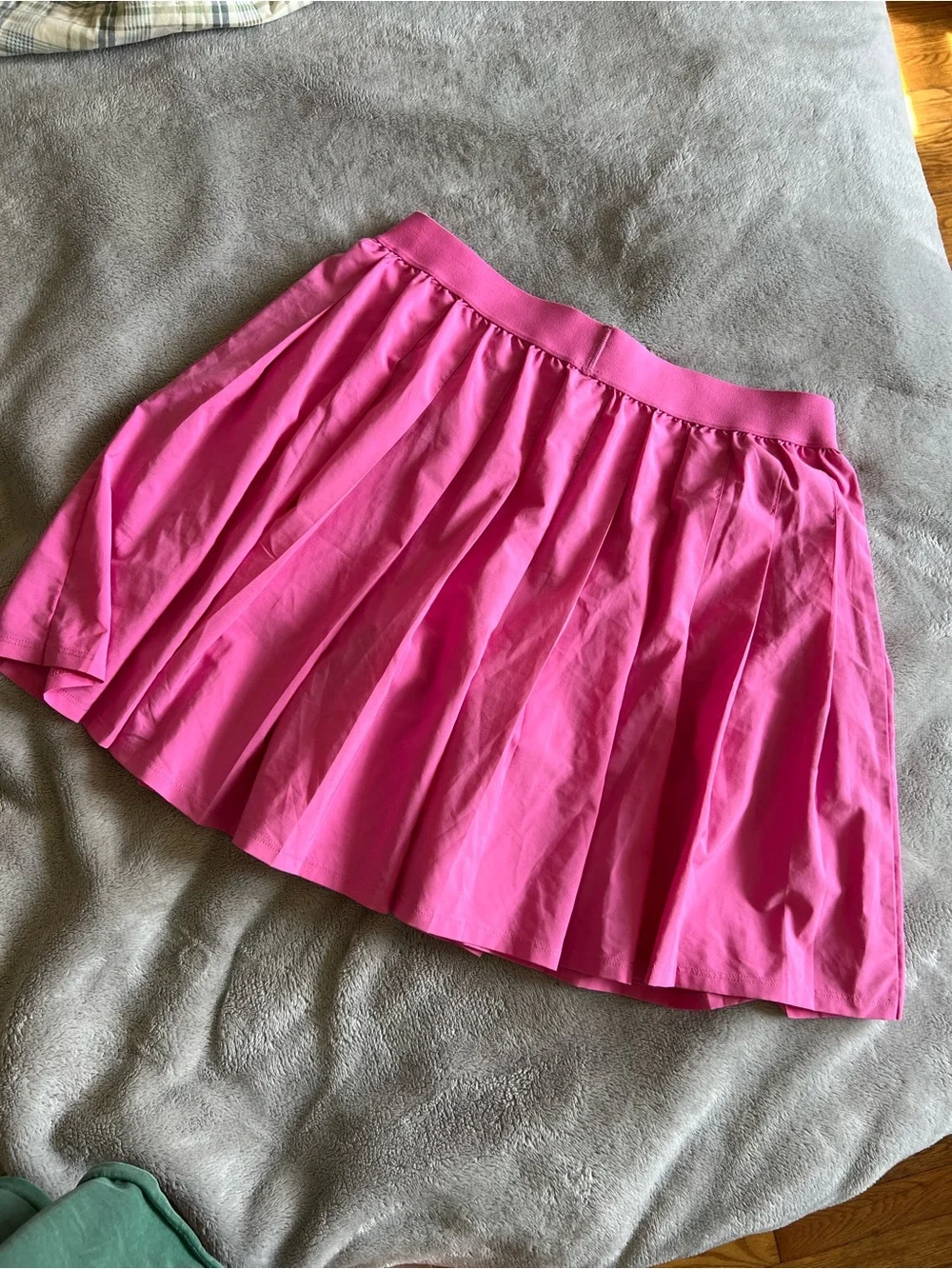 Alo Women’s Pink Varsity Tennis Skirt Large